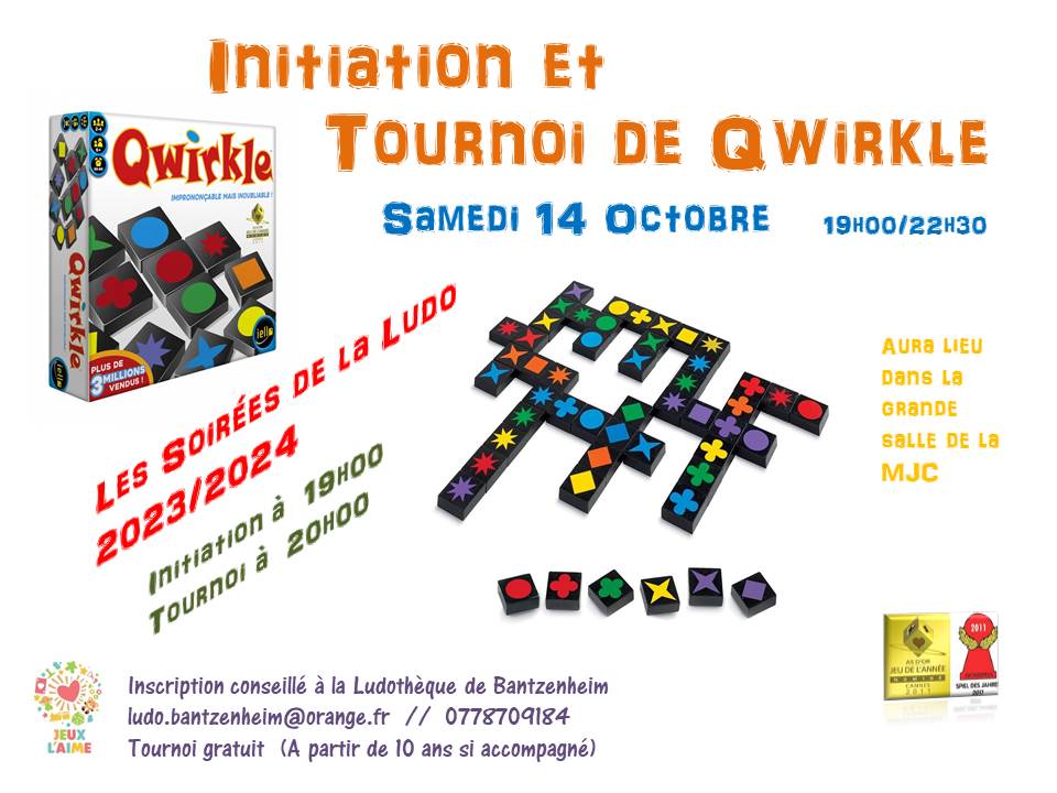Tournoi Qwirkle