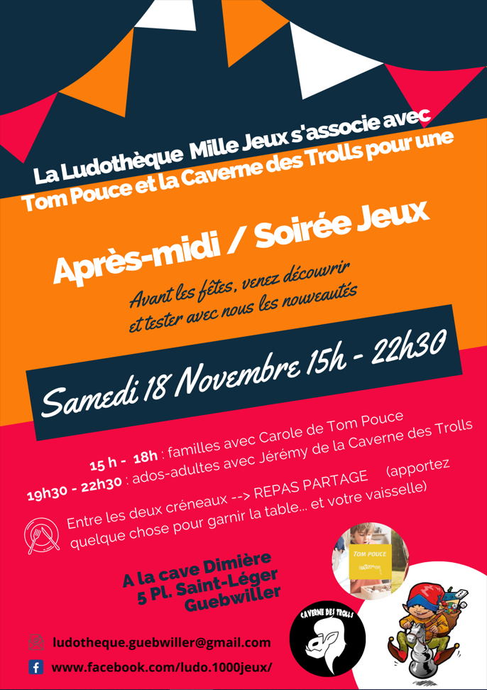 Après-midi & Soirée jeux