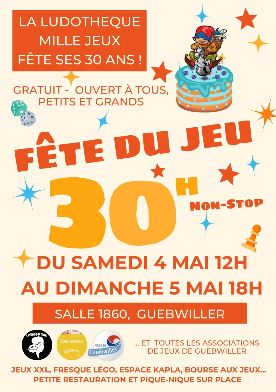 Fête du Jeu et anniversaire